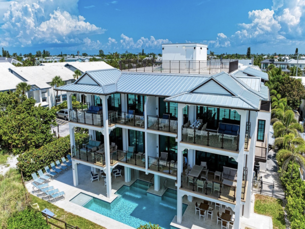 Anna Maria Island Beachfront Condo Rental - Luxury 4-Bedroom Gulf-View Vacation Condo with Pool and Spa